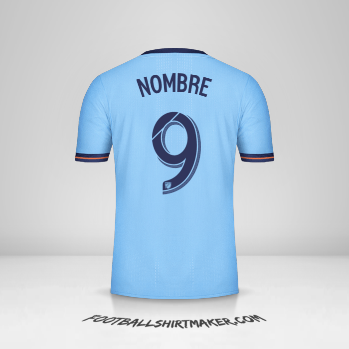 Jersey New York City FC 2017/18 -  nombre - 9