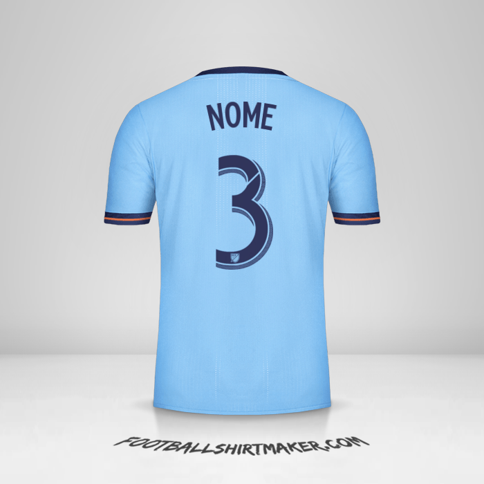 Camisa New York City FC 2017/18 -  nome - 3