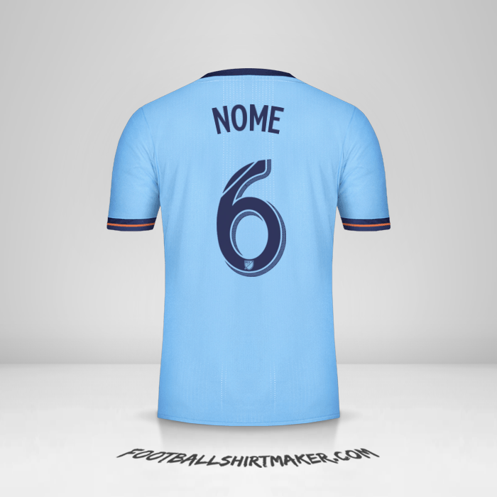 Camisola New York City FC 2017/18 -  nome - 6