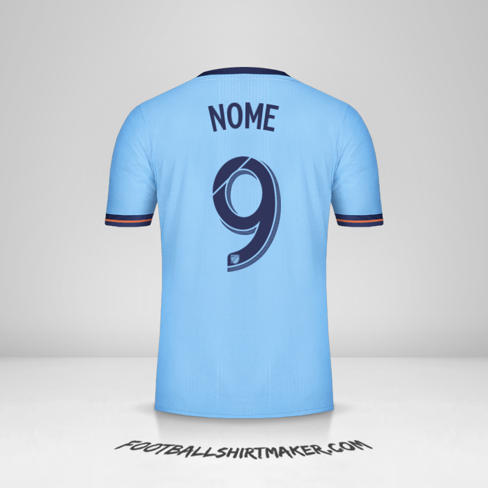 Camisola New York City FC 2017/18 -  nome - 9