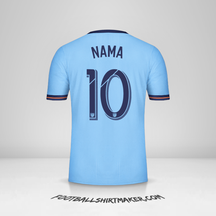 Jersey New York City FC 2017/18 -  nama - 10