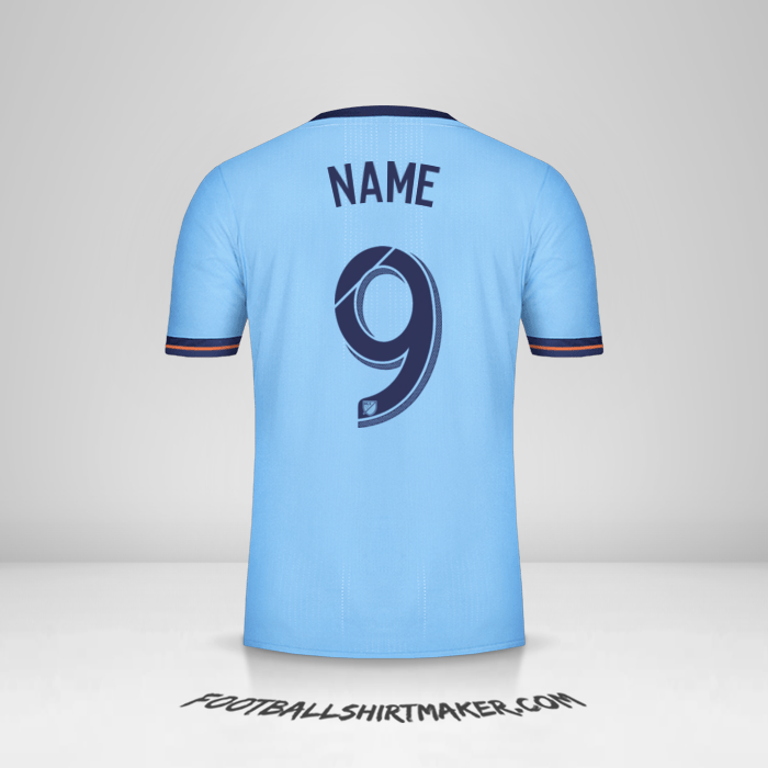 Jersey New York City FC 2017/18 -  name - 9