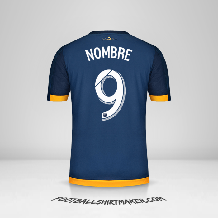 Jersey LA Galaxy 2015/2016 Visita -  nombre - 9