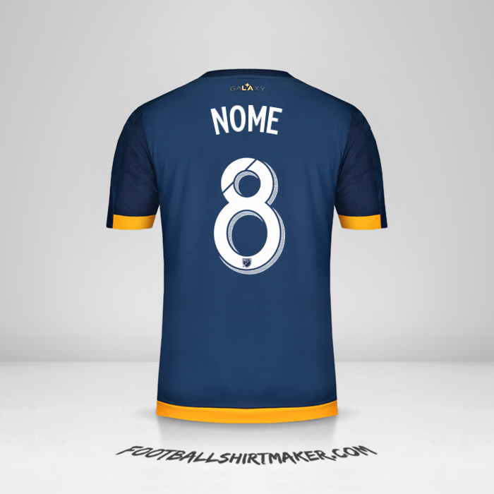 Camisola LA Galaxy 2015/2016 Alternativa -  nome - 8