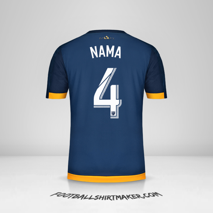 Jersey LA Galaxy 2015/2016 Alternatif -  nama - 4