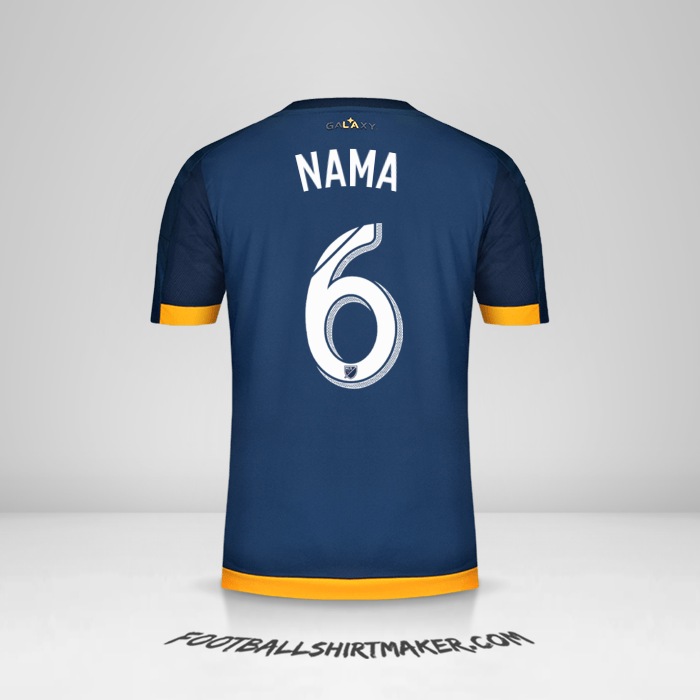 Jersey LA Galaxy 2015/2016 Alternatif -  nama - 6