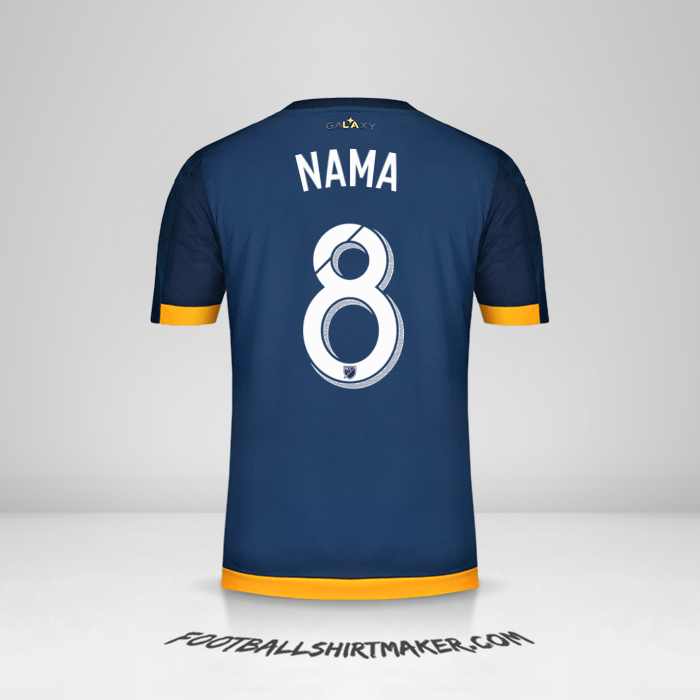 Jersey LA Galaxy 2015/2016 Alternatif -  nama - 8