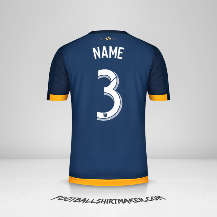 Shirt LA Galaxy 2015/2016 Away -  name - 3