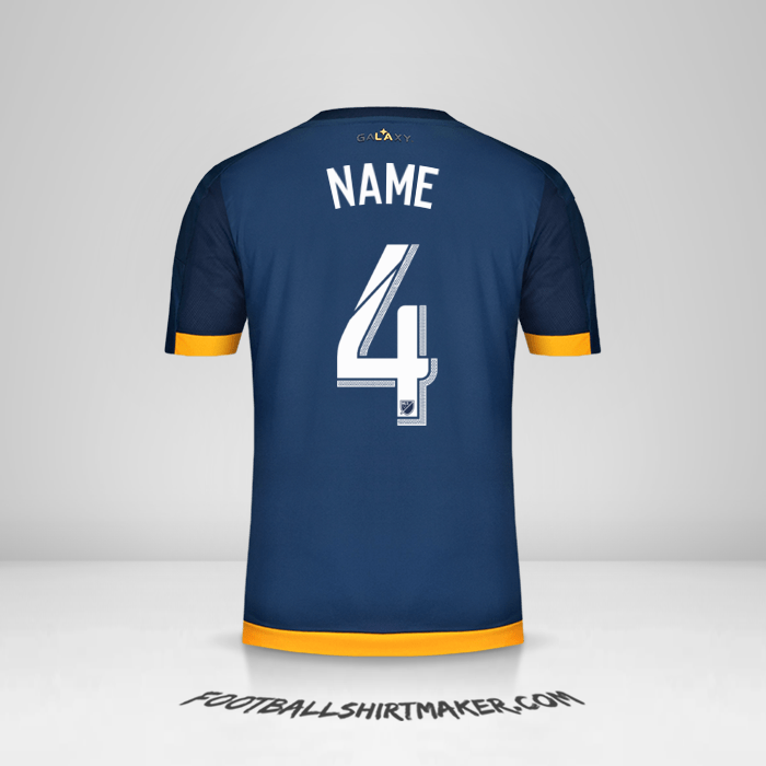 Shirt LA Galaxy 2015/2016 Away -  name - 4