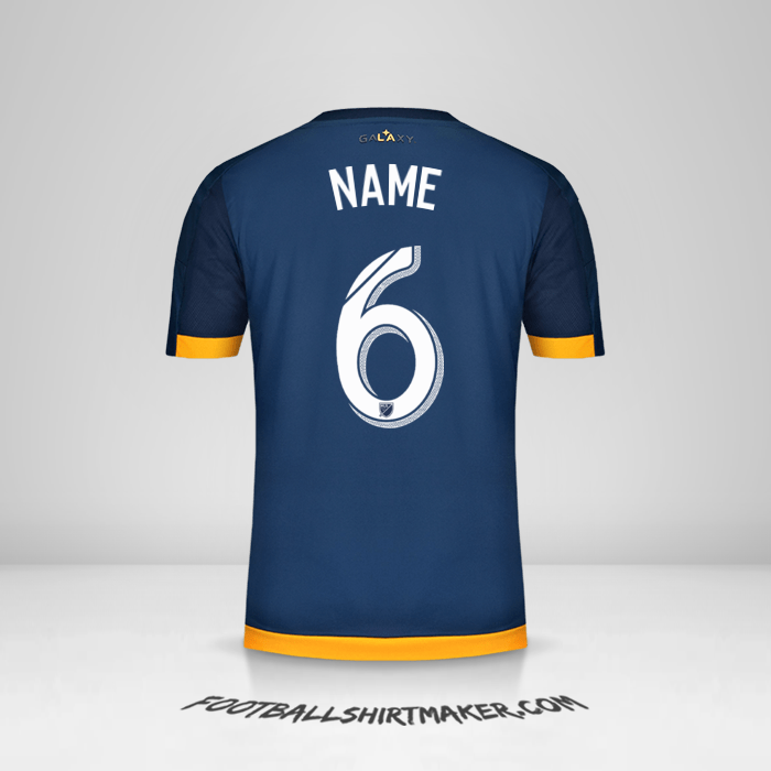 Shirt LA Galaxy 2015/2016 Away -  name - 6