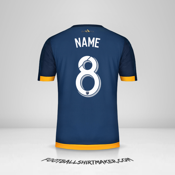 Trikot LA Galaxy 2015/2016 Auswärts -  name - 8