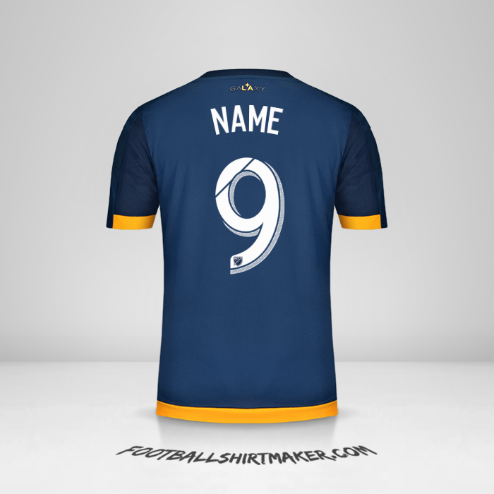 Trikot LA Galaxy 2015/2016 Auswärts -  name - 9