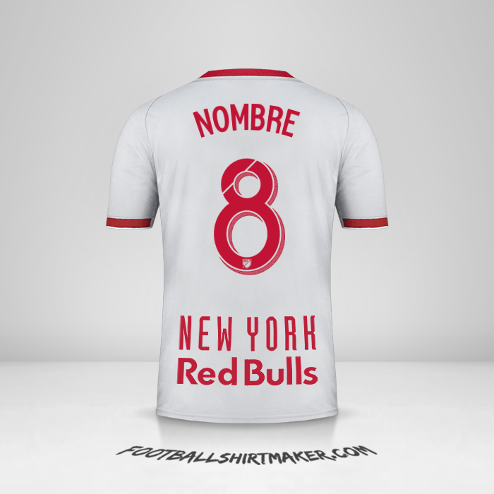 Camiseta New York Red Bulls 2019 Visita -  nombre - 8