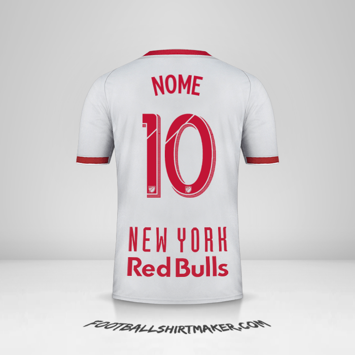 Camisola New York Red Bulls 2019 Alternativa -  nome - 10