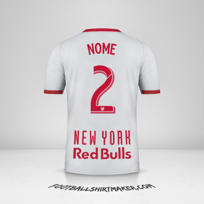 Maglia New York Red Bulls 2019 Seconda -  nome - 2