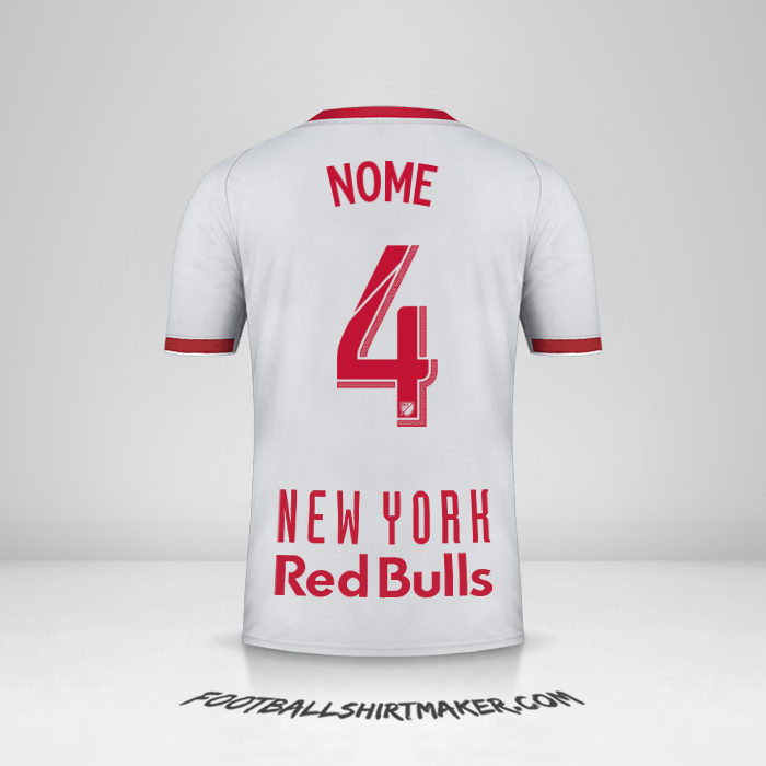 Maglia New York Red Bulls 2019 Seconda -  nome - 4