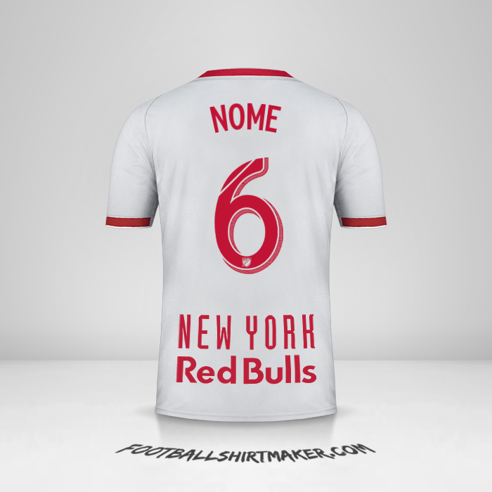Maglia New York Red Bulls 2019 Seconda -  nome - 6