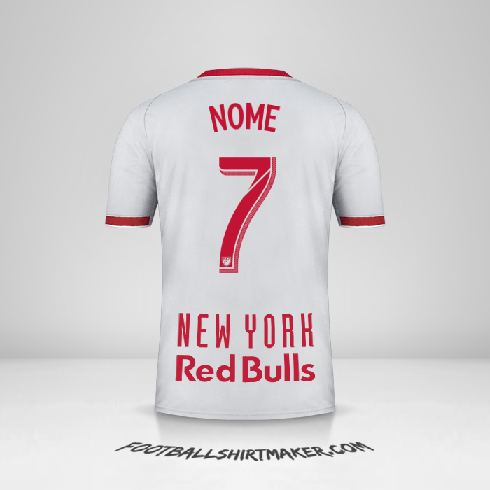 Camisa New York Red Bulls 2019 Alternativa -  nome - 7