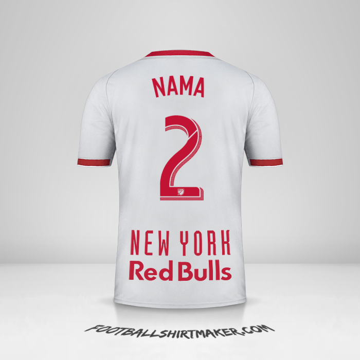 Jersey New York Red Bulls 2019 Alternatif -  nama - 2