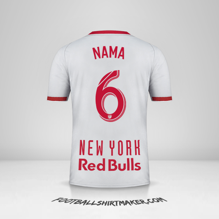 Jersey New York Red Bulls 2019 Alternatif -  nama - 6