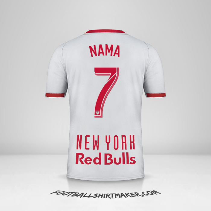 Jersey New York Red Bulls 2019 Alternatif -  nama - 7