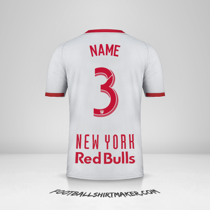 Trikot New York Red Bulls 2019 Auswärts -  name - 3
