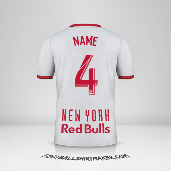 Trikot New York Red Bulls 2019 Auswärts -  name - 4