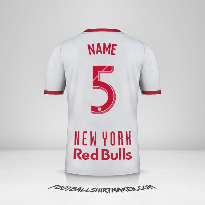 Shirt New York Red Bulls 2019 Away -  name - 5