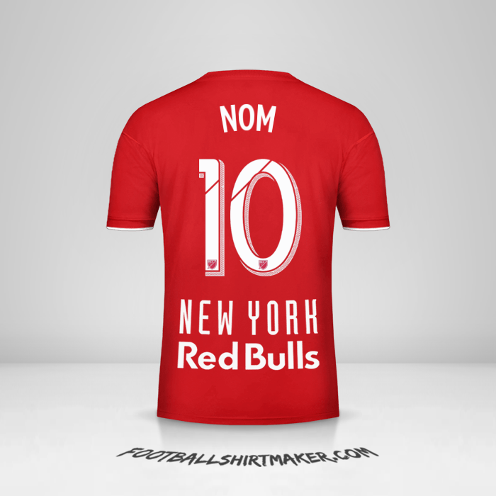 Maillot New York Red Bulls 2019 -  nom - 10