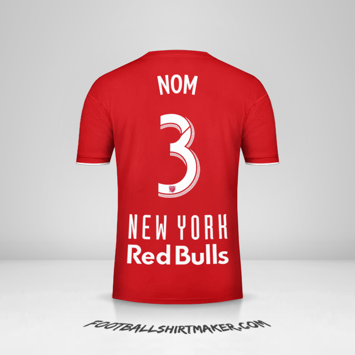 Maillot New York Red Bulls 2019 -  nom - 3