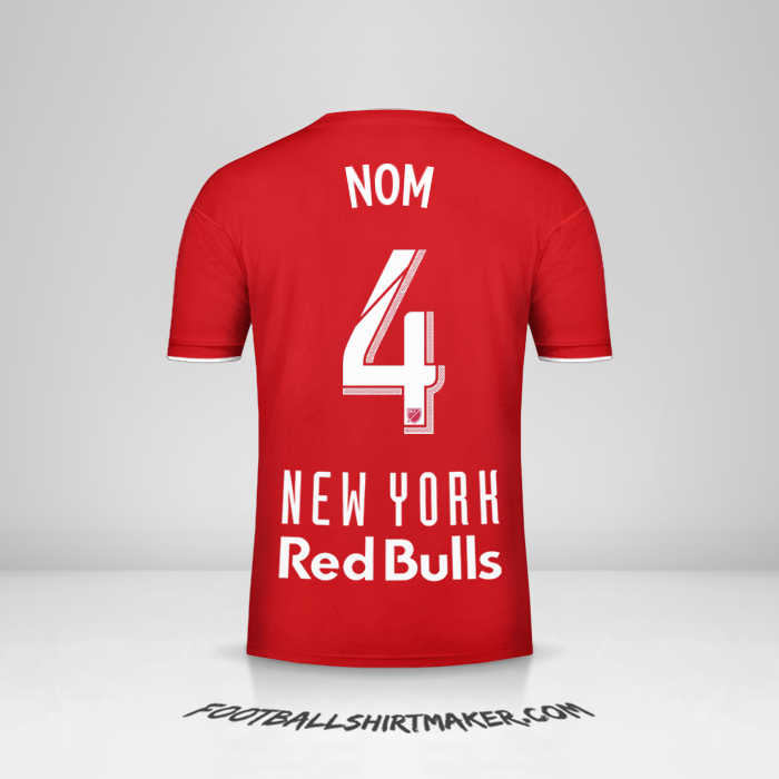 Maillot New York Red Bulls 2019 -  nom - 4