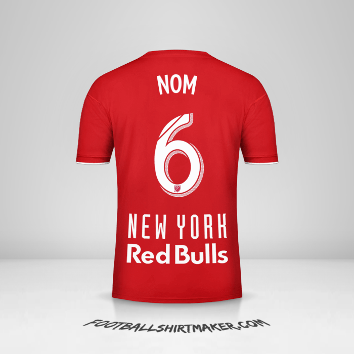 Maillot New York Red Bulls 2019 -  nom - 6
