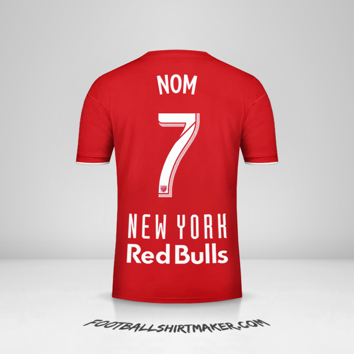 Maillot New York Red Bulls 2019 -  nom - 7