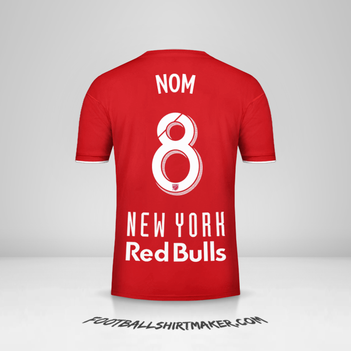 Maillot New York Red Bulls 2019 -  nom - 8