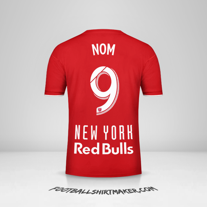 Maillot New York Red Bulls 2019 -  nom - 9