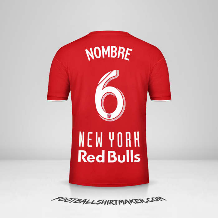Jersey New York Red Bulls 2019 -  nombre - 6