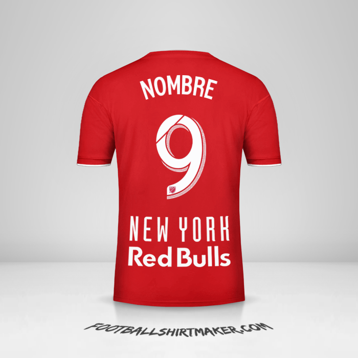 Jersey New York Red Bulls 2019 -  nombre - 9
