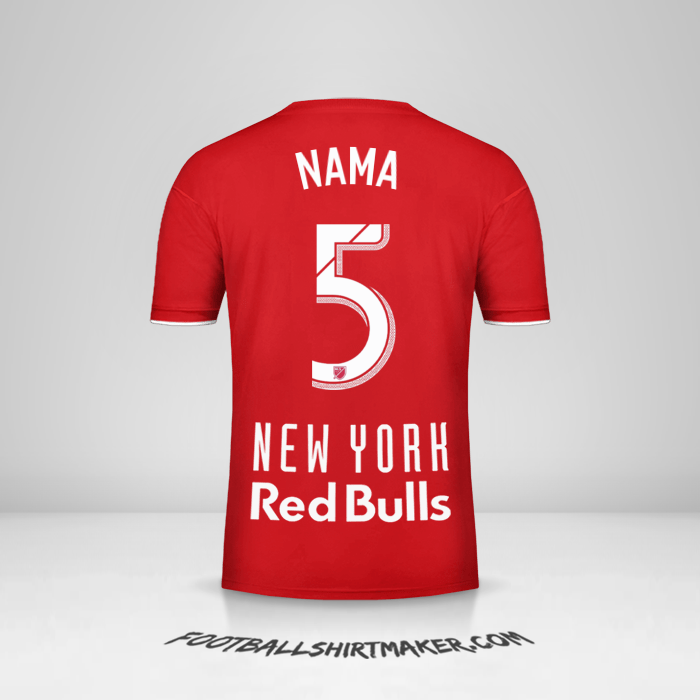Jersey New York Red Bulls 2019 -  nama - 5