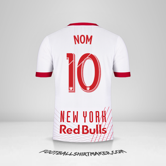 Maillot New York Red Bulls 2017/18 -  nom - 10