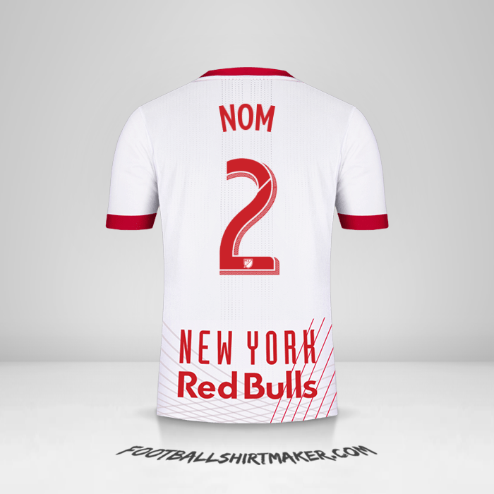 Maillot New York Red Bulls 2017/18 -  nom - 2