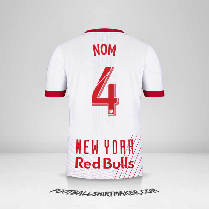 Maillot New York Red Bulls 2017/18 -  nom - 4