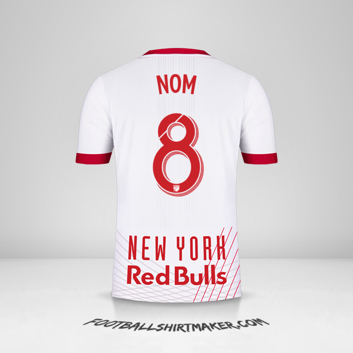 Maillot New York Red Bulls 2017/18 -  nom - 8