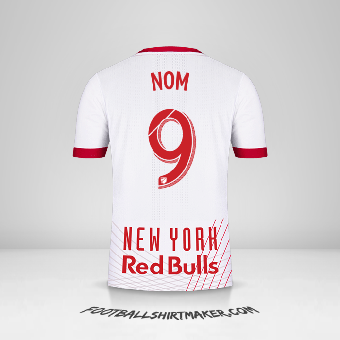 Maillot New York Red Bulls 2017/18 -  nom - 9