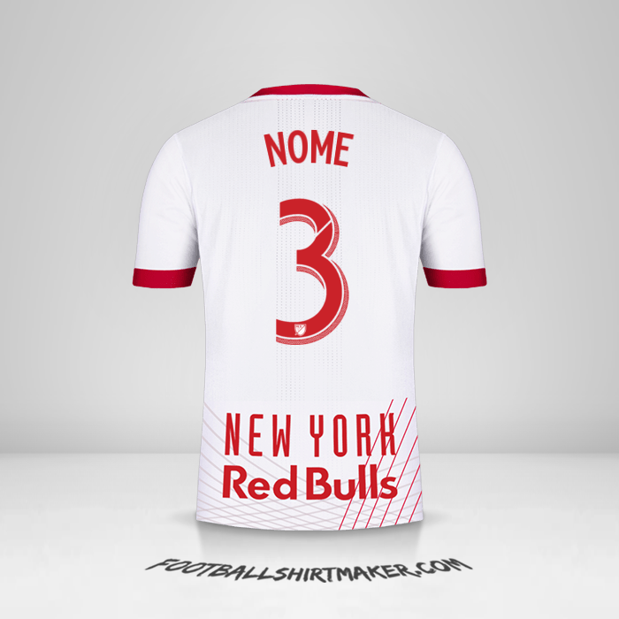 Camisola New York Red Bulls 2017/18 -  nome - 3