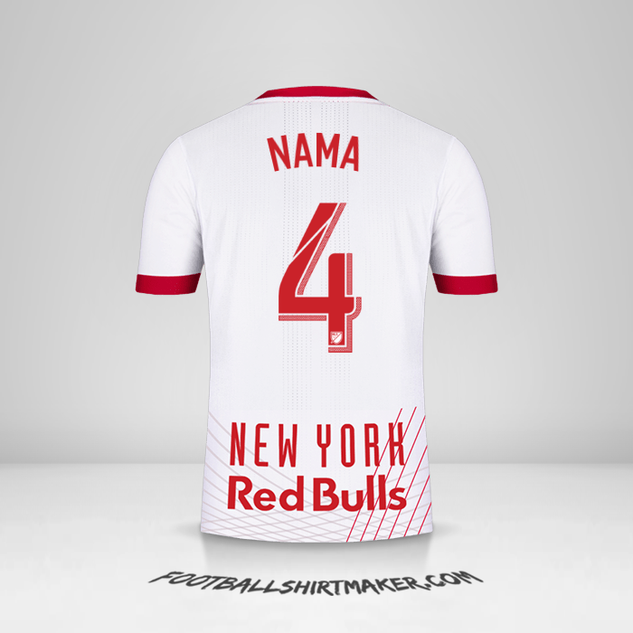 Jersey New York Red Bulls 2017/18 -  nama - 4