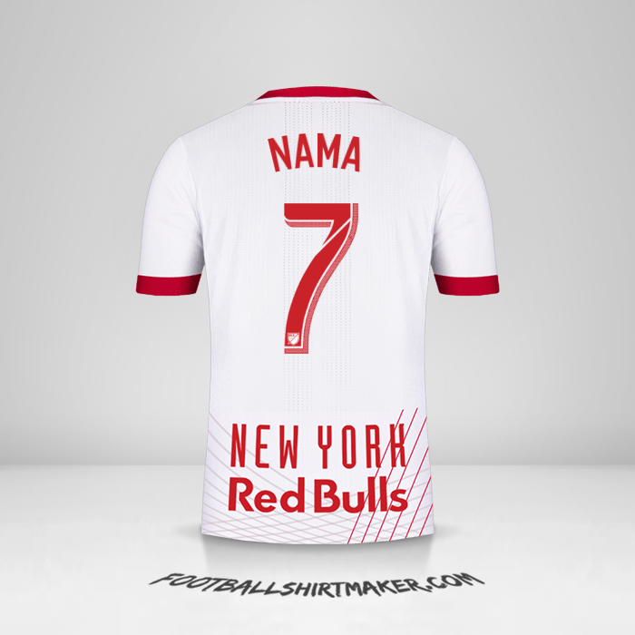 Jersey New York Red Bulls 2017/18 -  nama - 7