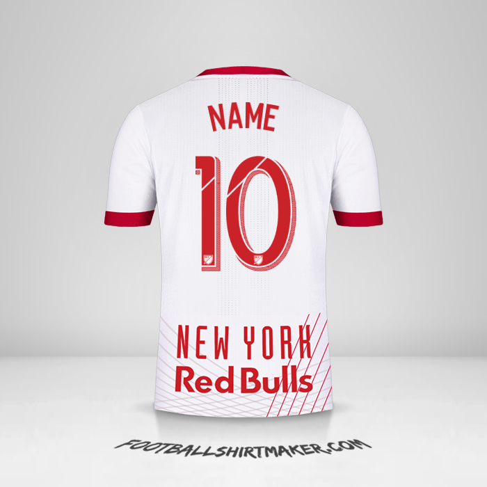 Jersey New York Red Bulls 2017/18 -  name - 10