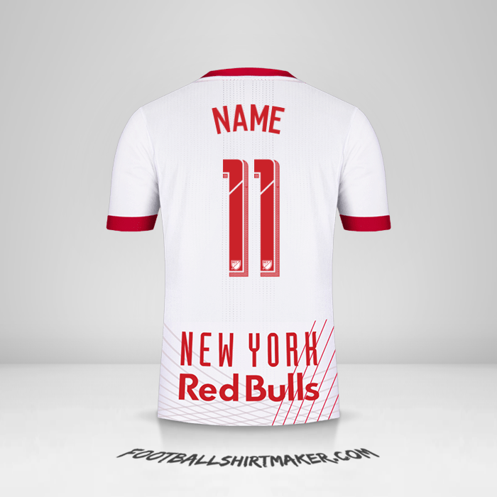 Trikot New York Red Bulls 2017/18 -  name - 11
