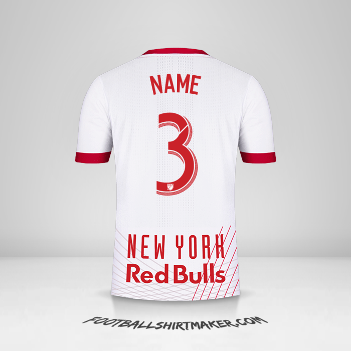 Jersey New York Red Bulls 2017/18 -  name - 3