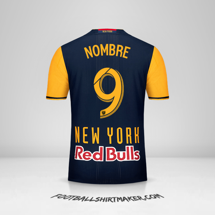Camiseta New York Red Bulls 2016/17 Visita -  nombre - 9